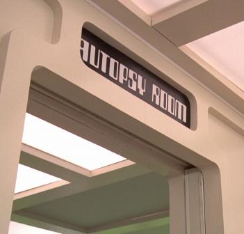 autopsy room